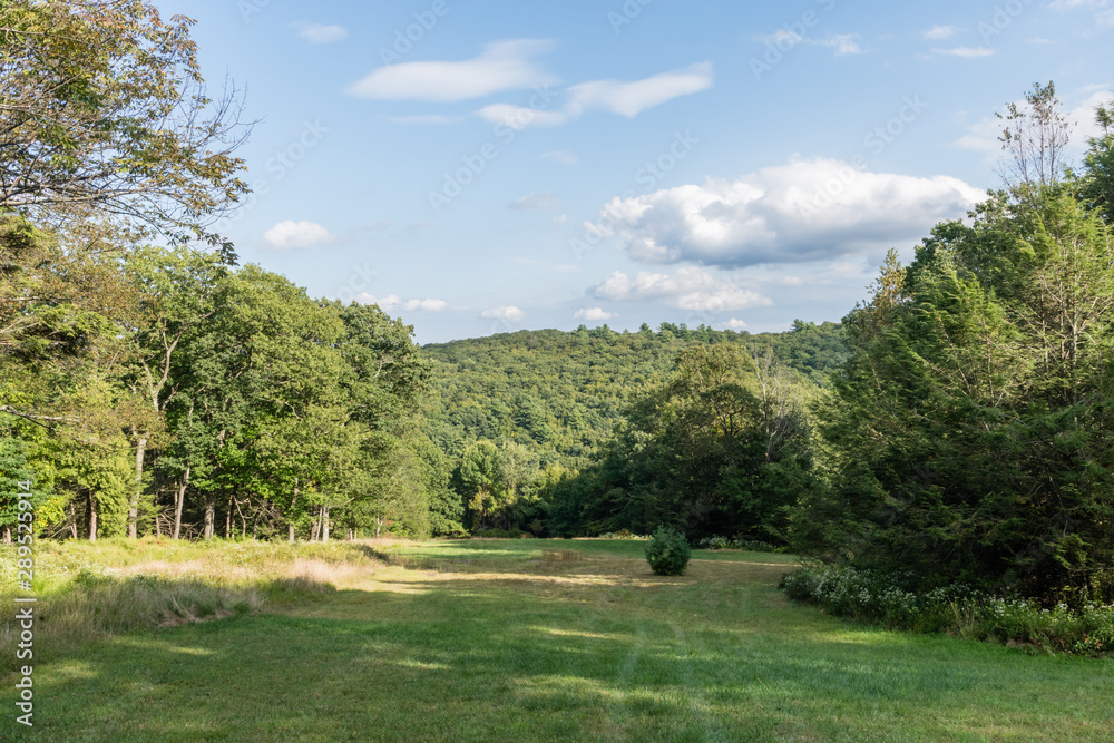 Beautiful Poconos vista in the summer, north eastern Pennsylvania
