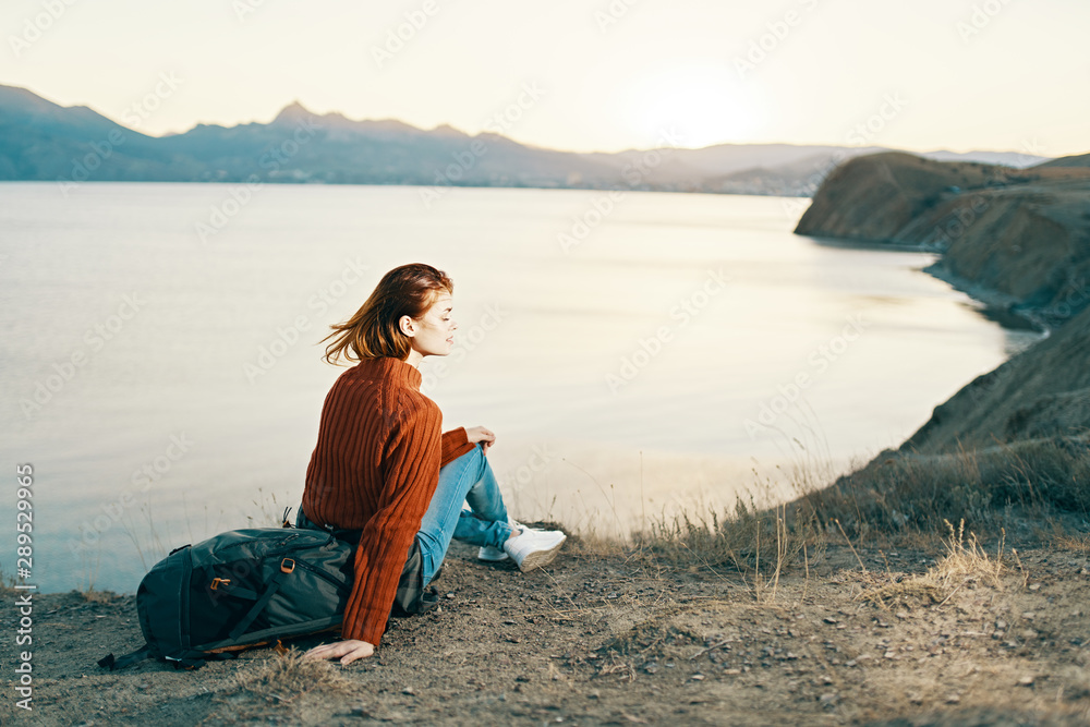 girl on the beach