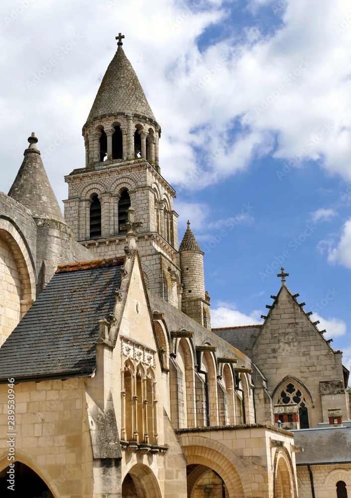 Clocher de l’église Notre-Dame-La-Grande à Poitiers