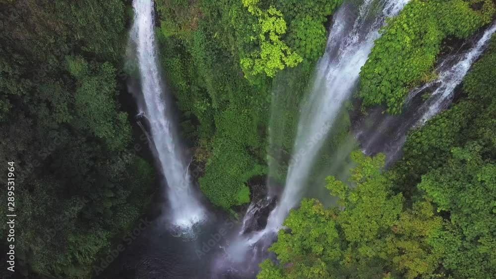 Sekumpul waterfall in Bali, Indonesia. Sekumpul waterfall in Bali, Indonesia.