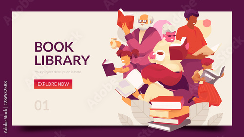 Time to Read Books Banner