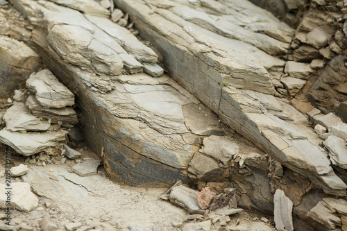 Gray coarse rock geology formations 