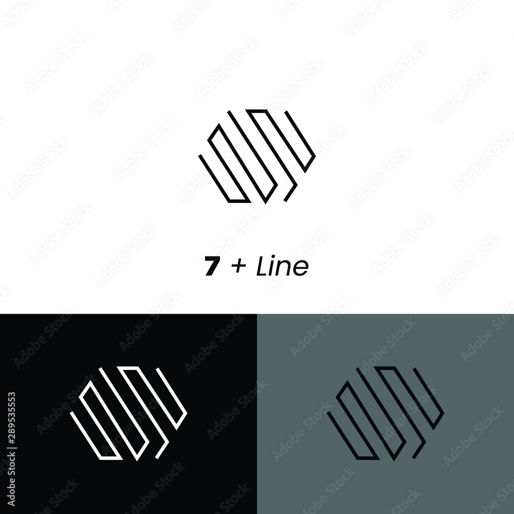 NM abstract vector logo monogram template NM abstract vector logo monogram template