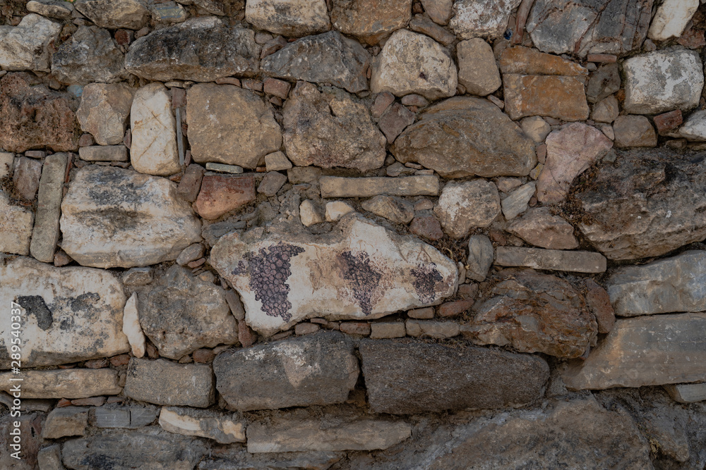 Fototapeta premium old stone wall of stones