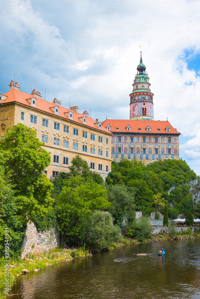 Historical city Cesky Krumlov in Czech Republic Historical city Cesky Krumlov in Czech Republic