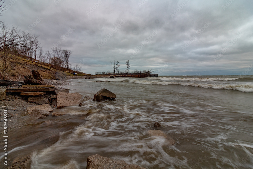 Lake Erie Coastline, Rube's Landing, Ohio