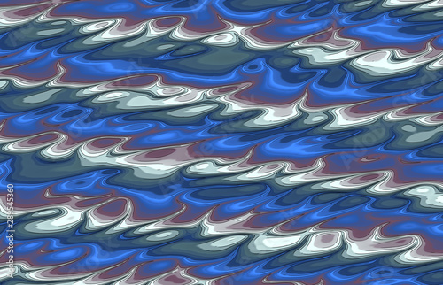 colorful abstract wavy design pattern