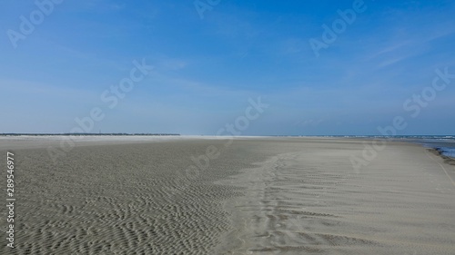 Strand auf Ameland  Nordsee  Niederlande