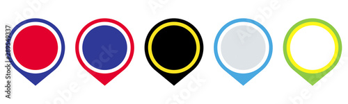 ÉTIQUETTE RONDE POINTUE
