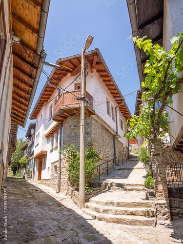Alleys in the center of Veliko Tarnovo (Bulgaria)