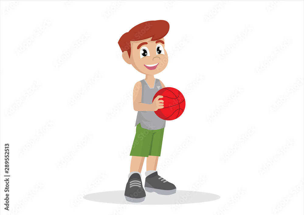 Boys Playing Basketball . Boys Playing Basketball .