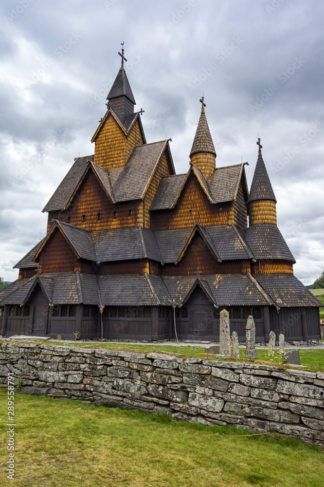 Heddal Stave Church is a stave church located at Heddal, Norway Heddal Stave Church is a stave church located at Heddal, Norway