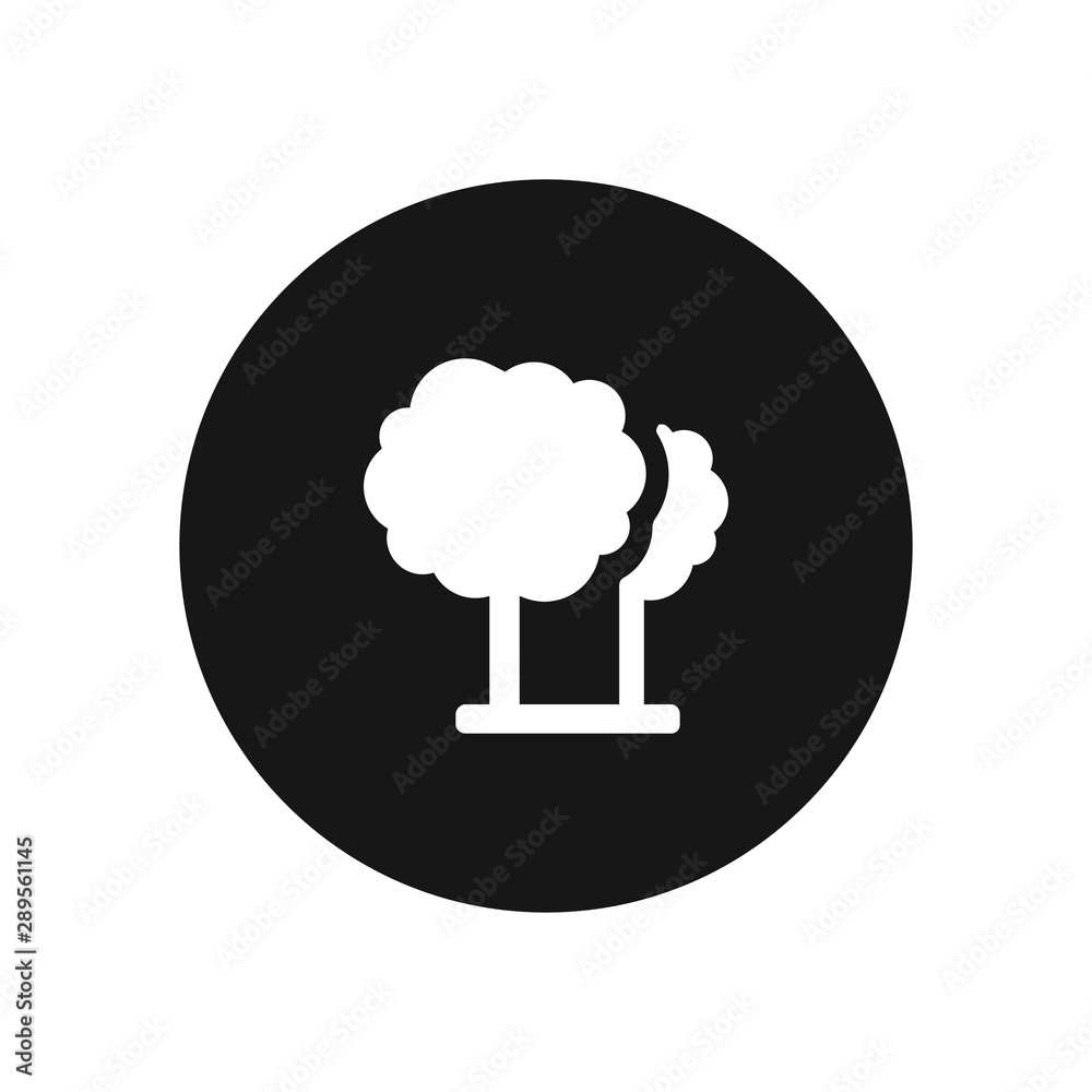 Trees vector icon, simple sign for web site and mobile app. Trees vector icon, simple sign for web site and mobile app.