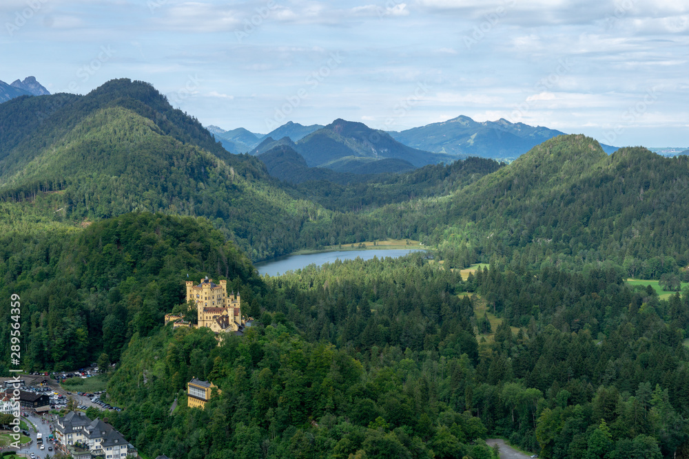 Castle Hohenschwangau in Füssen, Bavaria, Germany