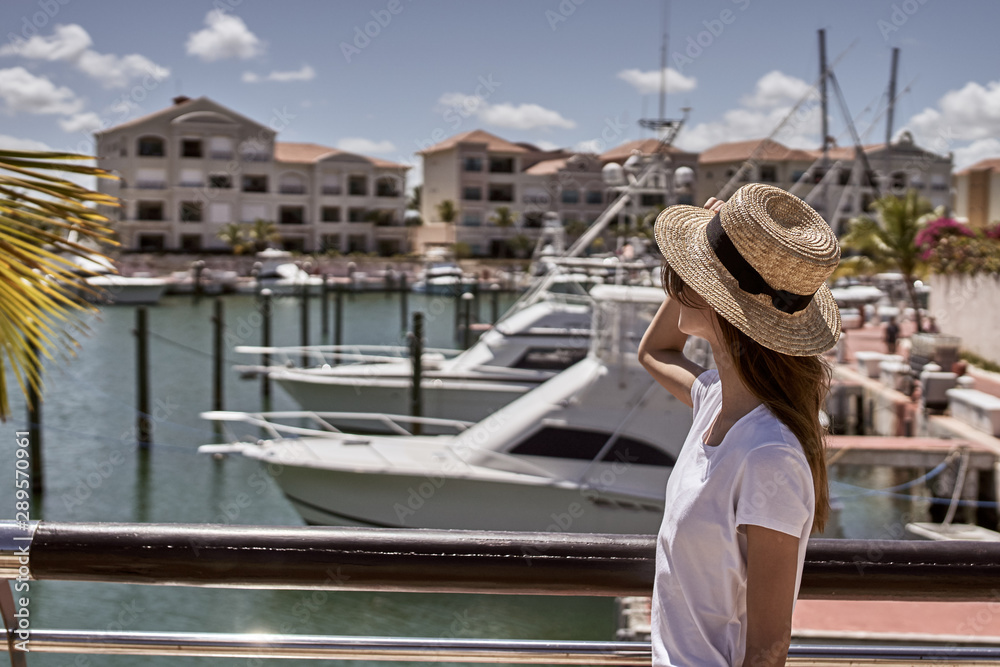 girl on the bridge