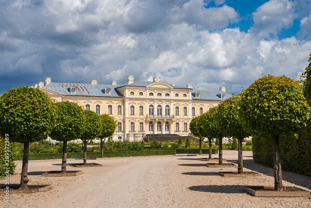 Fototapeta premium Rundāle Palace near Pilsrundāle; Latvia; Europe