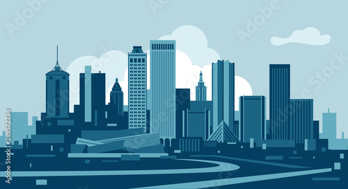 Tulsa Oklahoma skyline