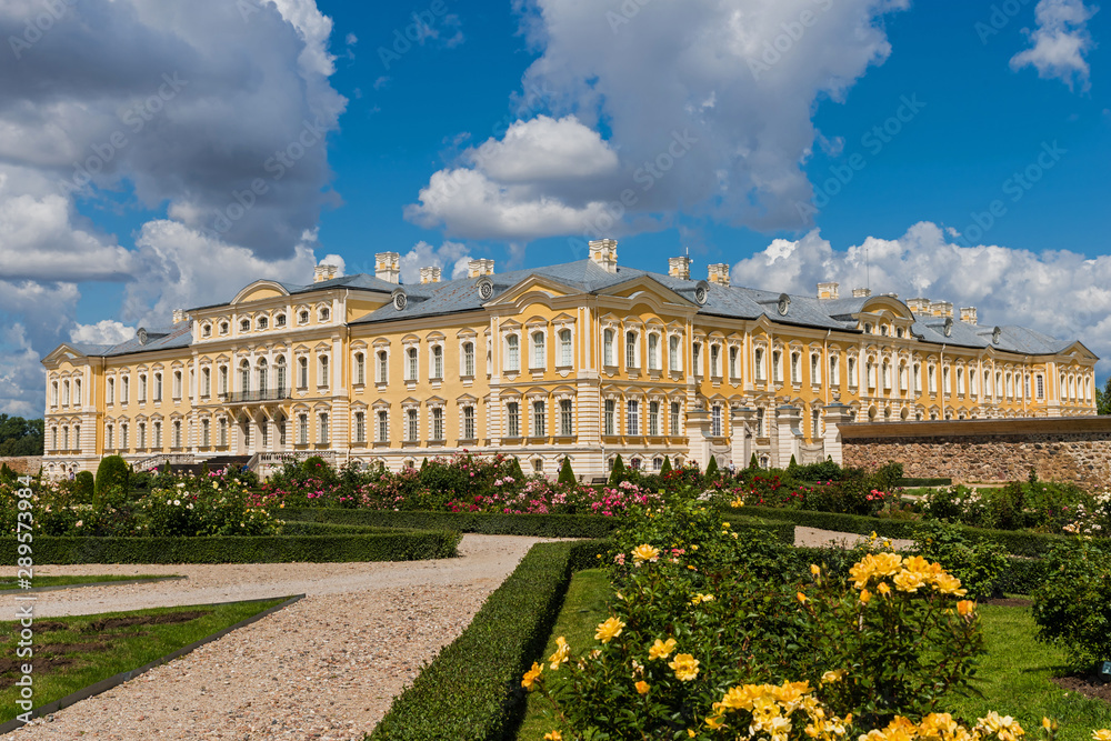 Obraz premium Rundāle Palace near Pilsrundāle; Latvia; Europe