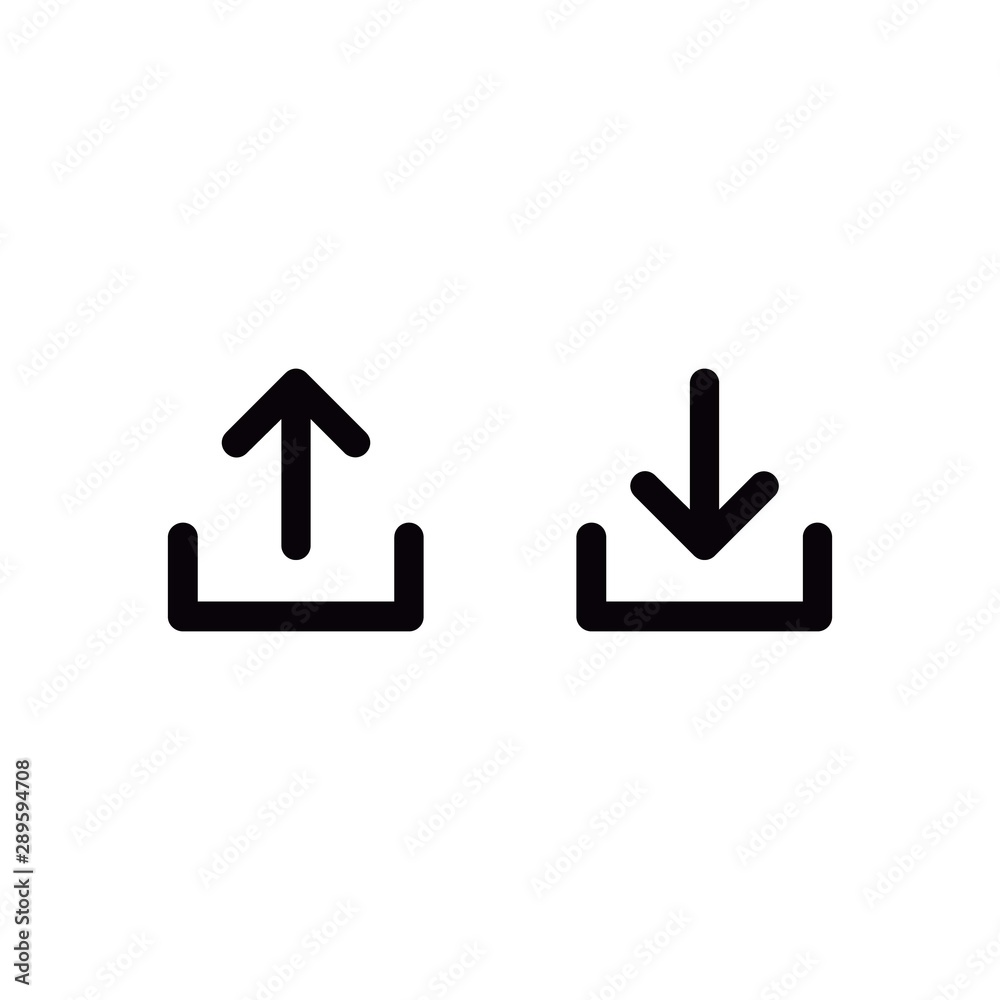Download and Upload icon Download and Upload icon
