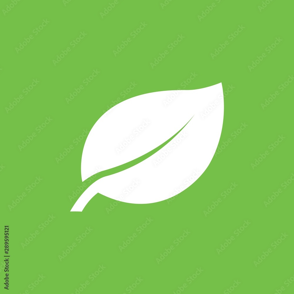 Leaf icon logo