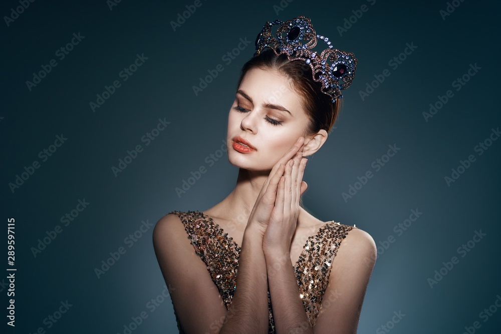 portrait of woman with clear skin portrait of woman with clear skin
