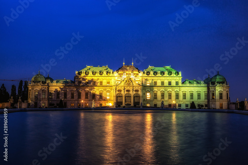 upper belvedere palace night light