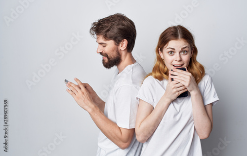 young couple having an argument