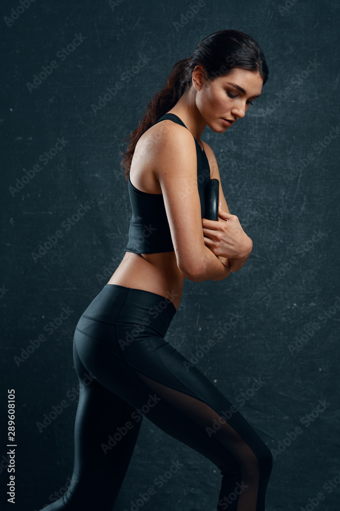 Obraz premium portrait of woman in dress with clear skin