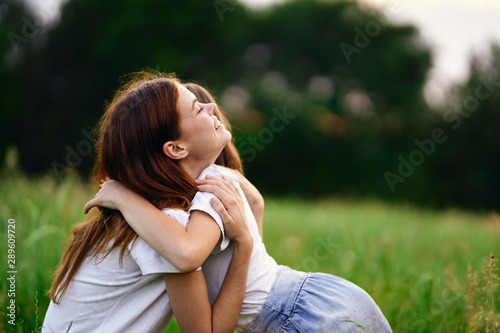 young woman talking on cell phone