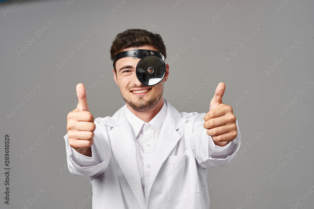 young man with thumbs up young man with thumbs up