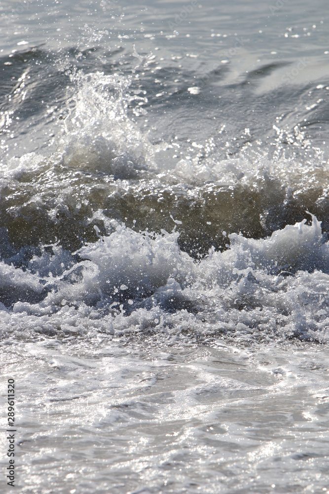 Beautiful water waves in Sea Beautiful water waves in Sea