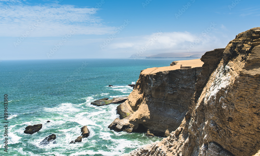 Cliff in Peru