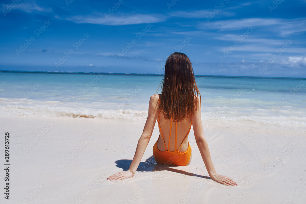 young woman with long hair and clear skin young woman with long hair and clear skin
