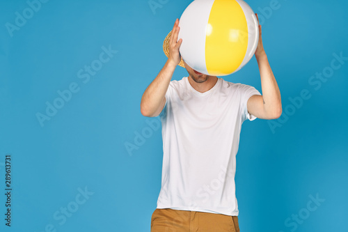 young man with a ball © SHOTPRIME STUDIO