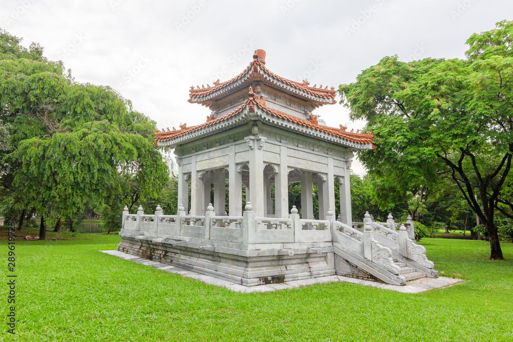 Architecture in the natural park in Bangkok Architecture in the natural park in Bangkok