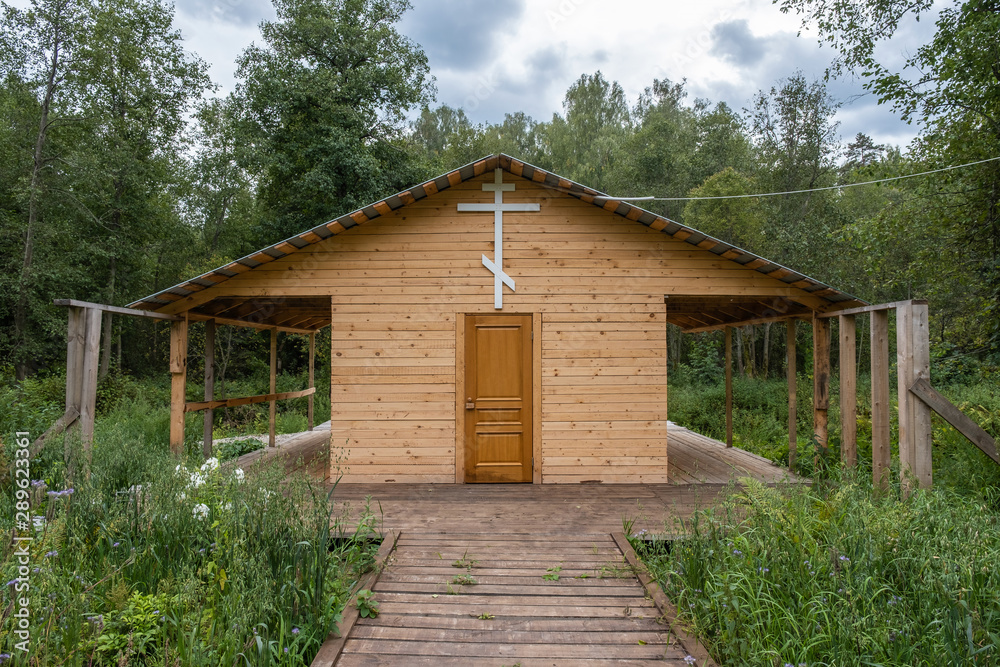 Holy spring in honor of John the Baptist in the village of Zlatoust, Lezhnevsky district, Ivanovo region. Holy spring in honor of John the Baptist in the village of Zlatoust, Lezhnevsky district, Ivanovo region.