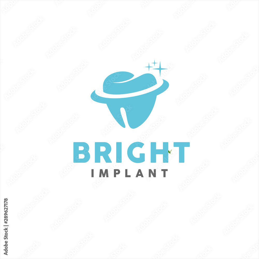 Dental Care Logo Design Vector Illustration Template Idea