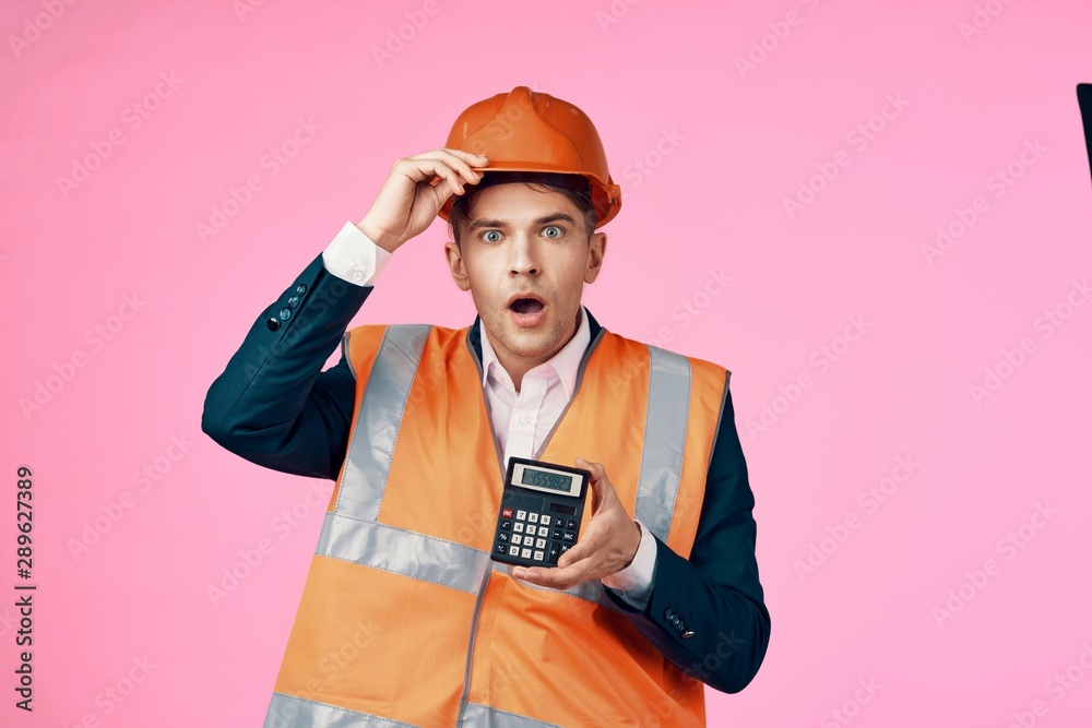 construction worker with a hammer construction worker with a hammer