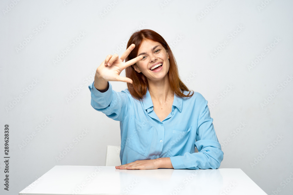 young businesswoman talking on mobile phone young businesswoman talking on mobile phone