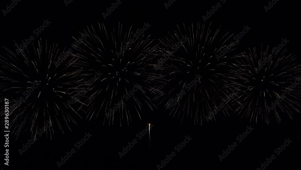 Beautiful fireworks or fireworks at night are beautiful. Beautiful fireworks or fireworks at night are beautiful.