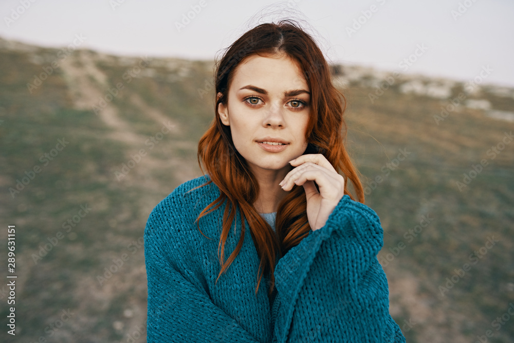 young woman talking on mobile phone