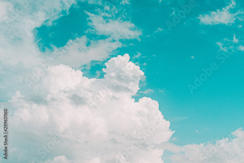 beautiful clouds in the summer 雲 入道雲 夏