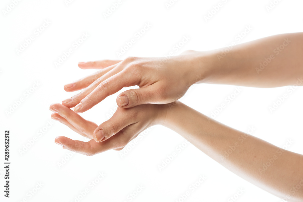 hands of woman