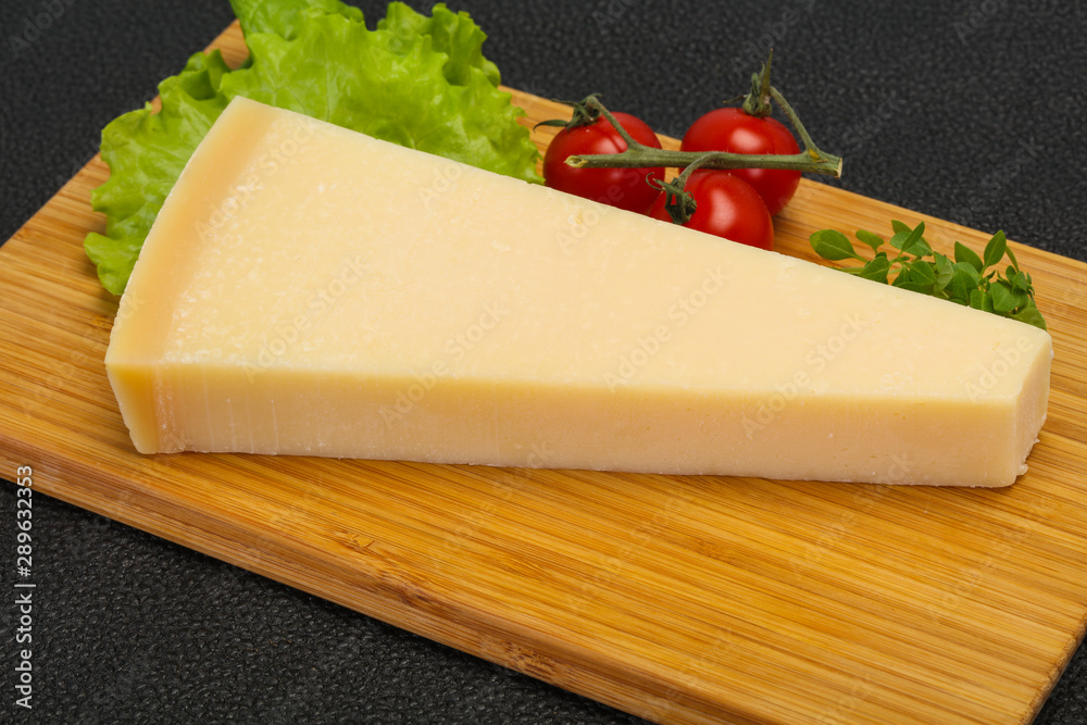 Italian traditional parmesan cheese triangle Italian traditional parmesan cheese triangle
