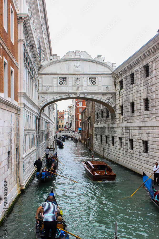 Venice, Italy - May 31 2013: Venice Canal