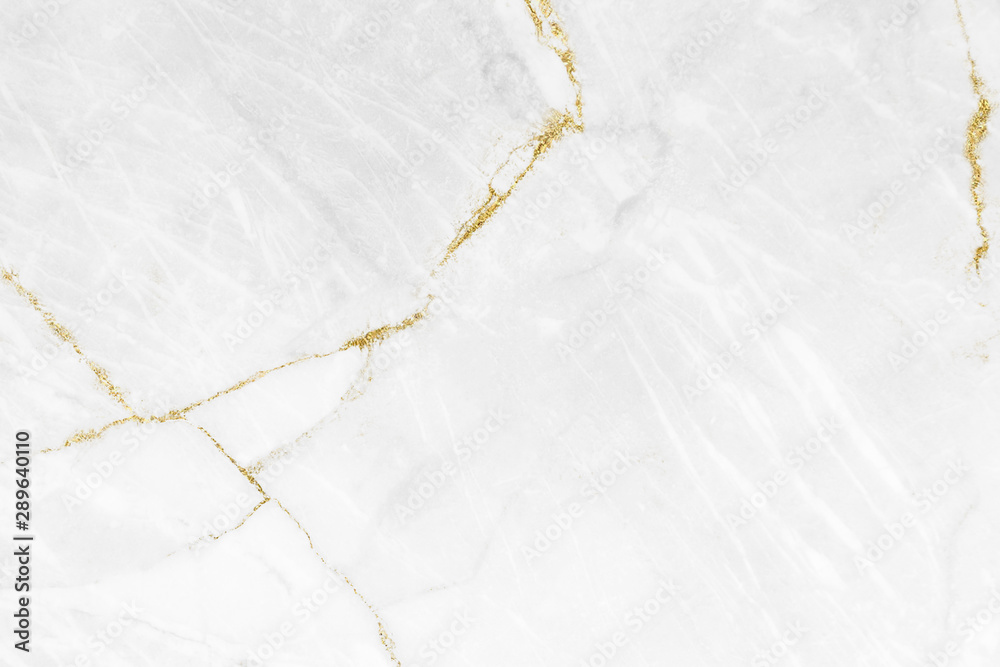 Obraz premium White gold marble texture pattern background with high resolution design for cover book or brochure, poster, wallpaper background or realistic business