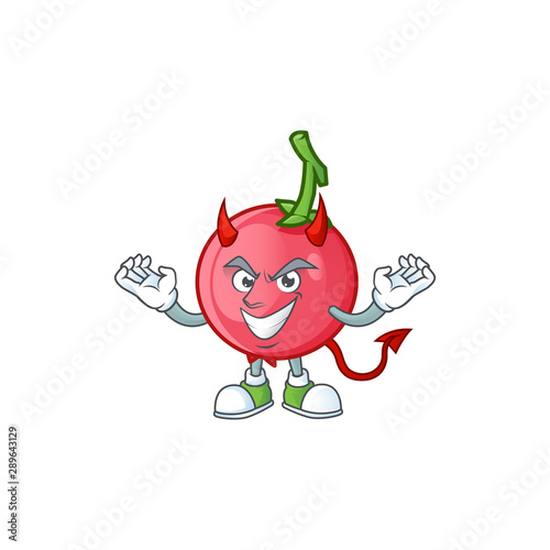 Devil sweet lovi lovi fruit for icon character.