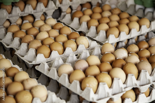 Eggs in a market © esebene