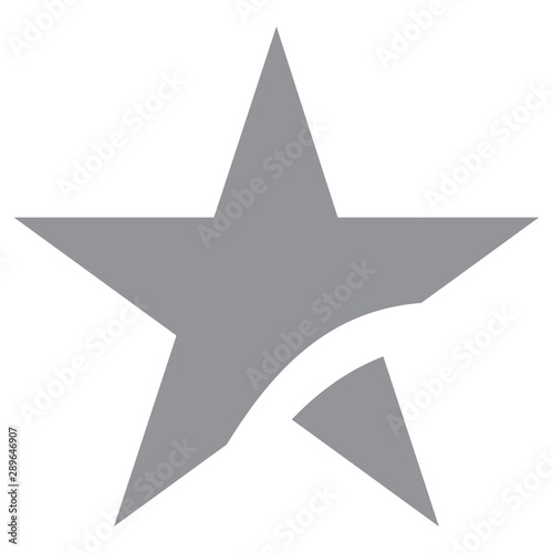 Abstract star light icon