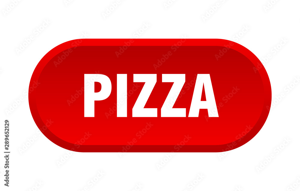 pizza button. pizza rounded red sign. pizza pizza button. pizza rounded red sign. pizza